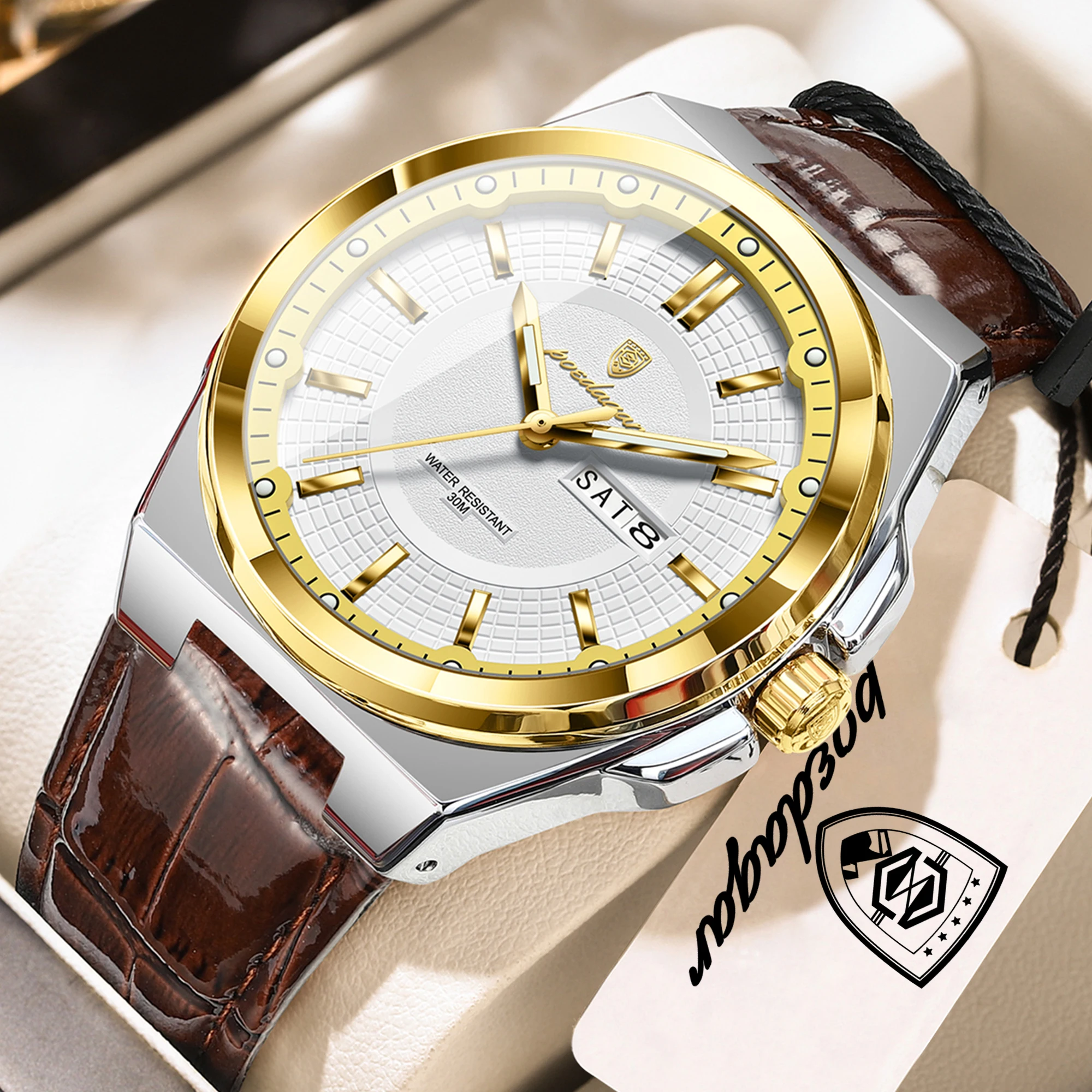 896 Gold White