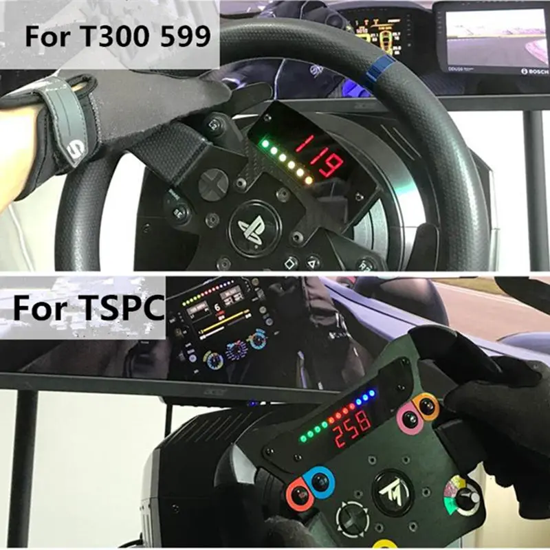 Speed Meter For Thrustmaster T300RS/GT TSPC 599 GT1/D1 F150 Racing Car Game  Modification On Steering Wheel - AliExpress