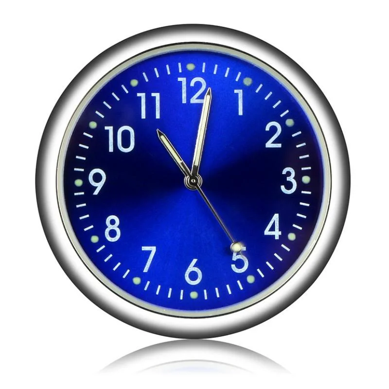 Car Clock In-Car Mini Stick-On Watch 40mm Digital