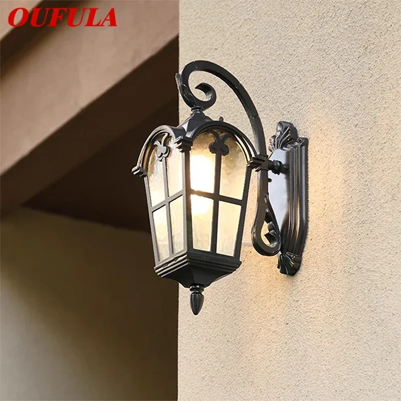 

OUFULA Contemporary LED Outdoor Wall Lamps Electric Simplicity Waterproof Balcony Hallway Courtyard Villa Gate Hotel