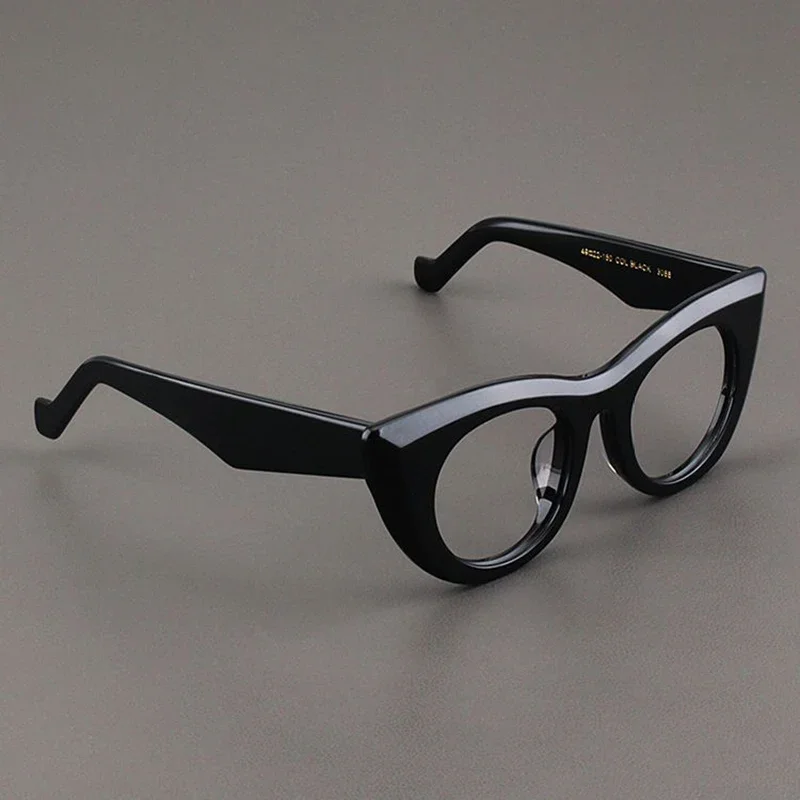 

Солнцезащитные очки LEMTOSH мужские в ретро стиле, брендовые солнечные аксессуары «кошачий глаз» из ацетата, ручная работа, UV400, подходит для близорукости