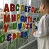 36pcs/set Alphanumeric Letter Bath Puzzle EVA Kids Baby Toys Early Educational Kids Bath Funny Toy Bathroom Suction Up Water Toy 2