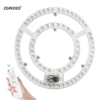 Led Panel Lights Ceiling Lights Led Panel Board Dimmable Remote Control Round Module Replacement Panel Led Lamp 60W 72W 80W 100W 1