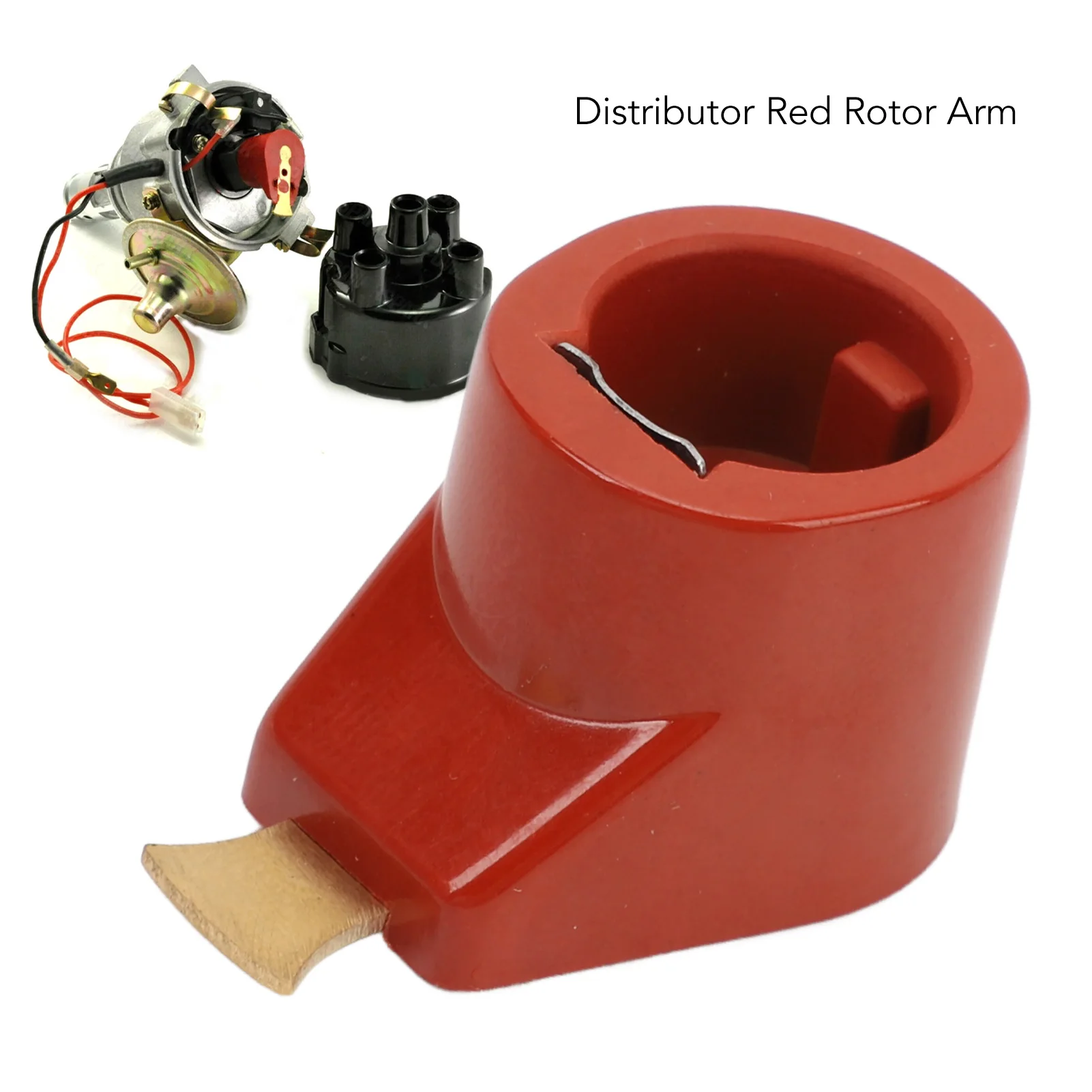 Distributor Red Rotor Arm DRB104C GRA2114 Accurate Distributor Ignition Rotor Arm Replacement for 45D 43D 59D