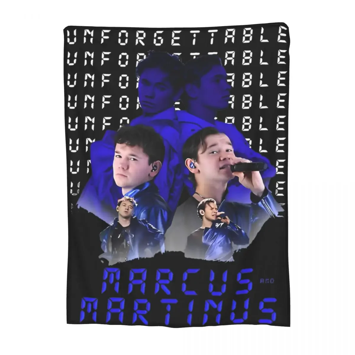 Relax Marcus And Martinus Unforgettable Eurovisions 2024 Sweden Blanket Bed Decorative Throw Blankets Warm Velvet for Office 2
