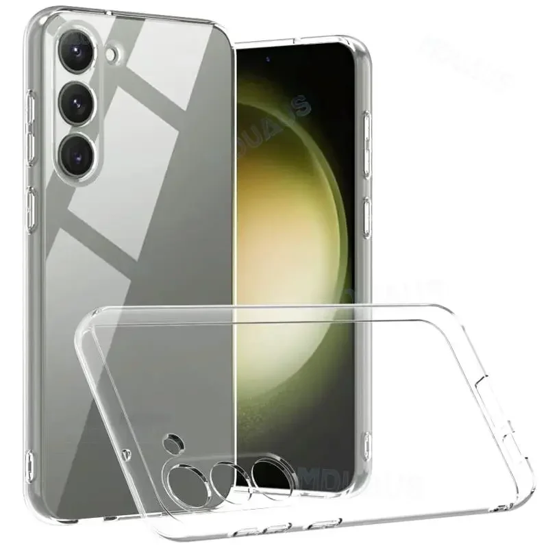 

Transparent Soft Case For Samsung Galaxy S20 FE S21 S22 S23 Ultra S8 S9 S10 Plus S10E Phone Shell For Note 8 9 10 20 Back Cover