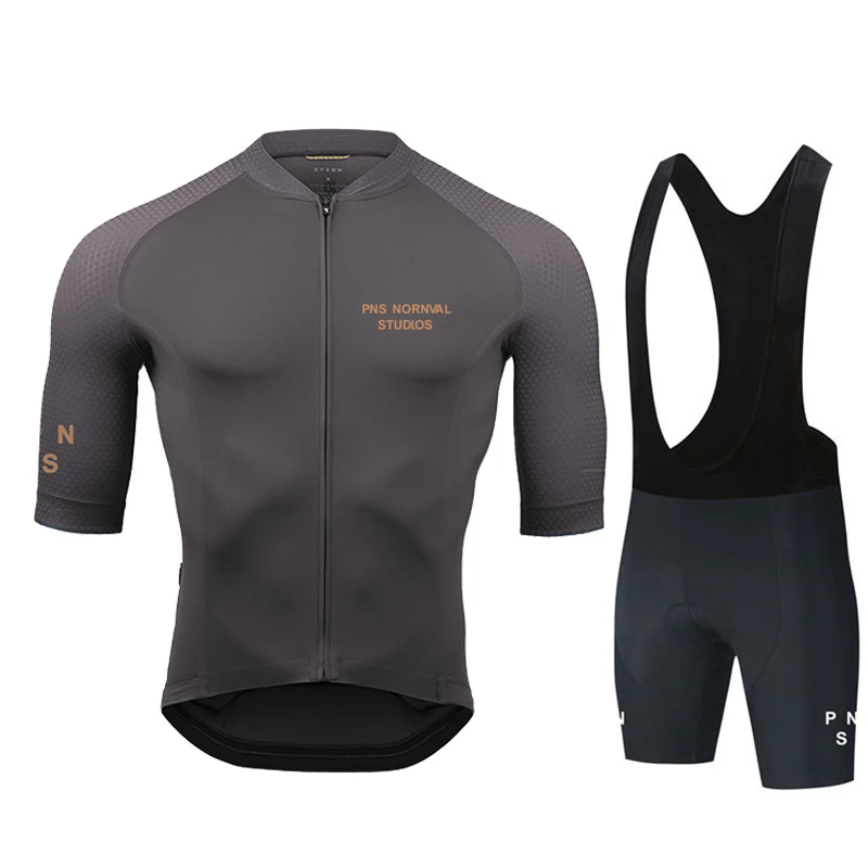 Pns Summer Team Bicycle Clothing Men New Road Bike Wear Racing Clothes Breathable Cycling Jersey Set Ropa Ciclismo Maillot