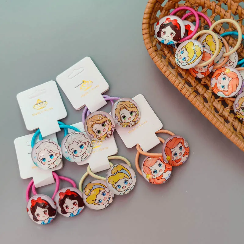 Frozen-Children-s-Hair-Rope-Cute-Q-Version-Elsa-Snow-White-Little ...