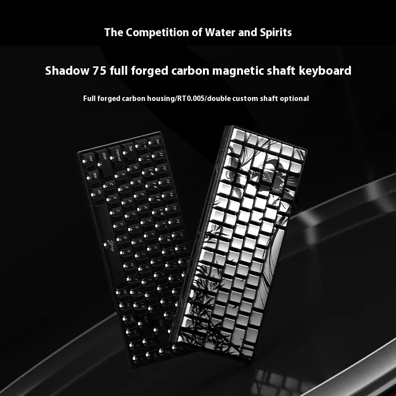 WLMOUSE 影75-ying75 Shadow Switch YING75 Forged Carbon Fiber