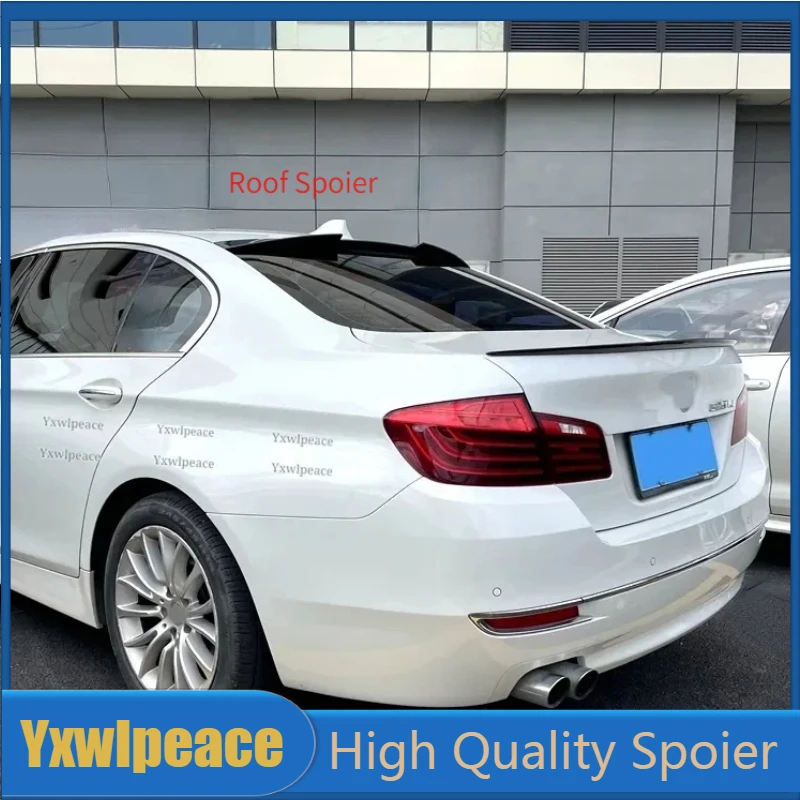 

For BMW F10 5 Series 528i 535i 550i 2011-2017 ABS Plastic Primer Color Rear Window Roof Spoiler Body Kit Accessories