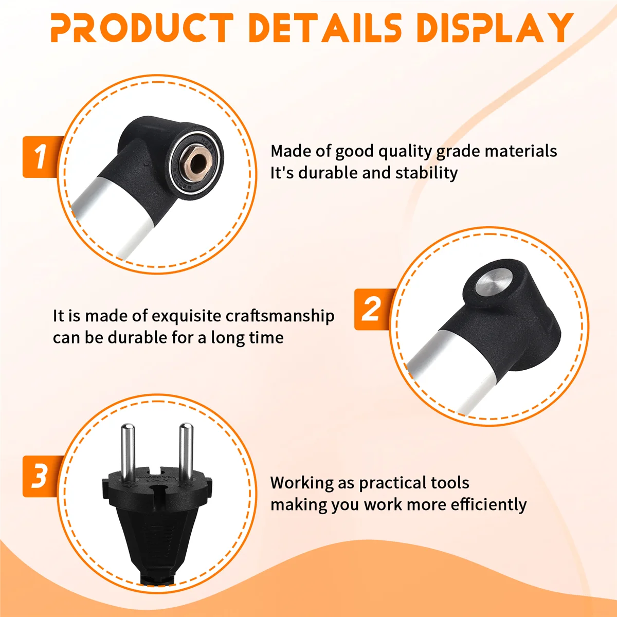 Electric Tile Cleaning Tools Y02A350W 90 Degree Speed Adjustable Electric Elbow Ceramic Tile Sewing Machine Tile Cleaning Tools EU Plug