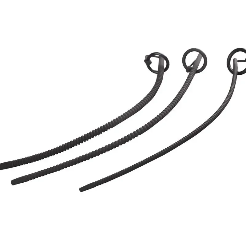 Soft Silicone Urethral Catheter Urethra Dilator Hollow Urethral Plug Probe Tube Threaded Extended Horse eye Masturbator for Men penis sex toys