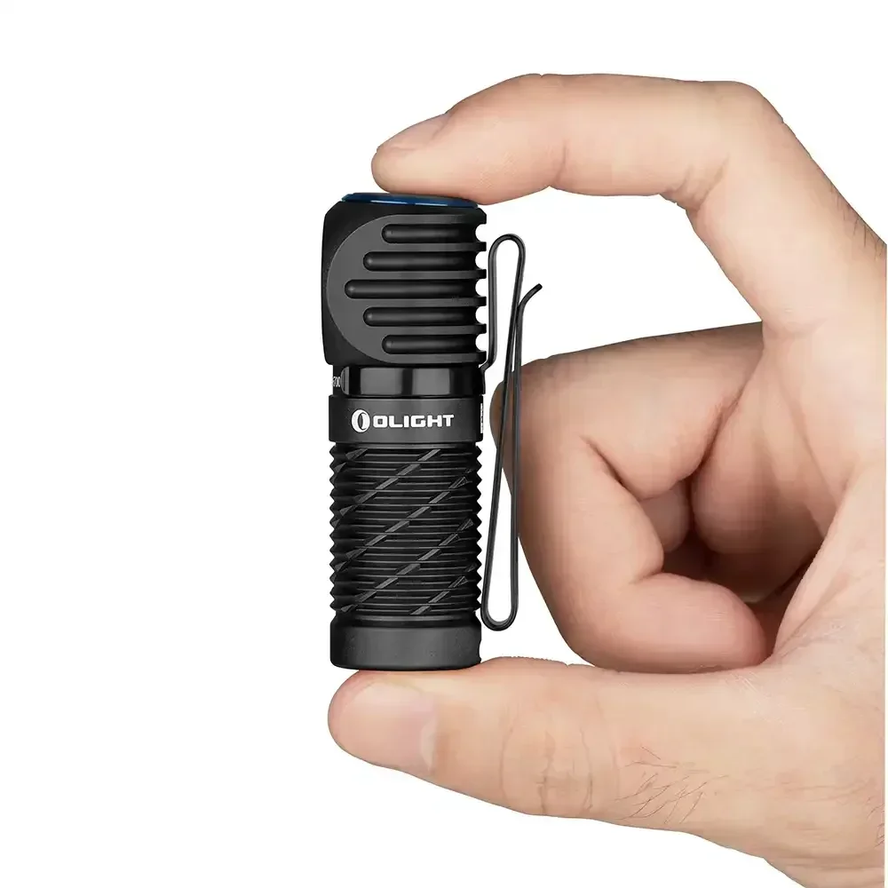 Olight Perun 2 Mini LED faro recargable 1100 lúmenes Luz de ángulo recto