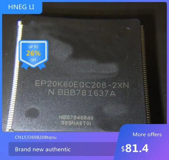 100% Nuovo Originale Ep20K60Eqc208-3 208-Qfp