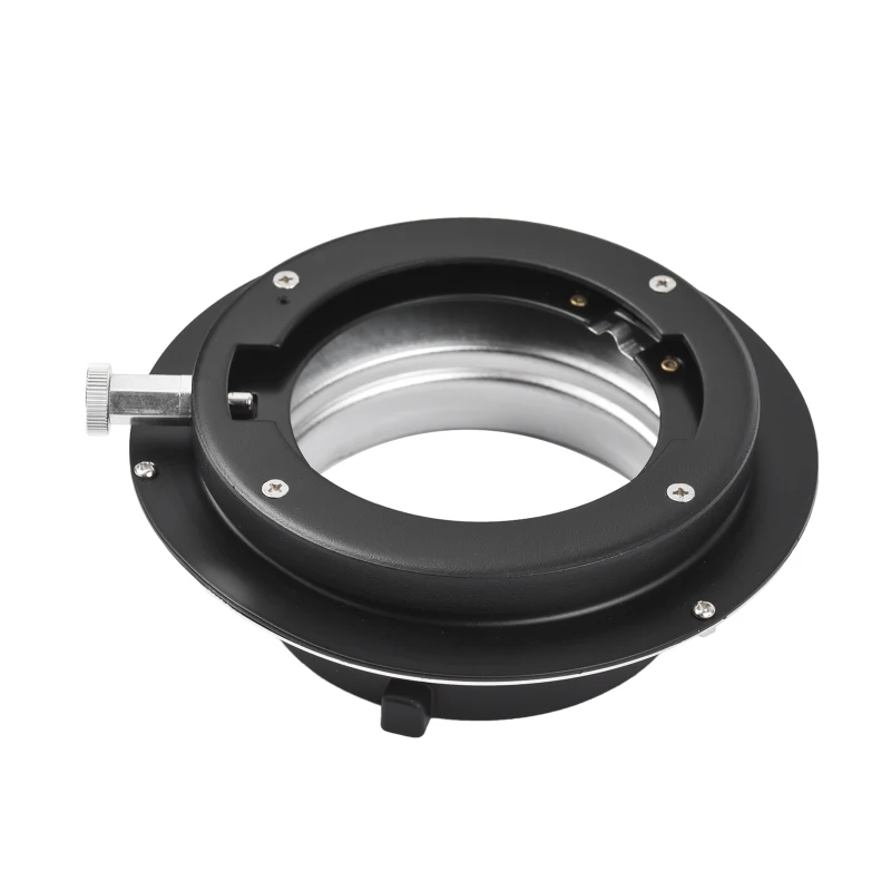 Bowens Mount 용 금속 스피드 링 어댑터 변환기 Broncolor Mount 사진 라이트 소프트 박스 액세서리 스피드 링 어댑터