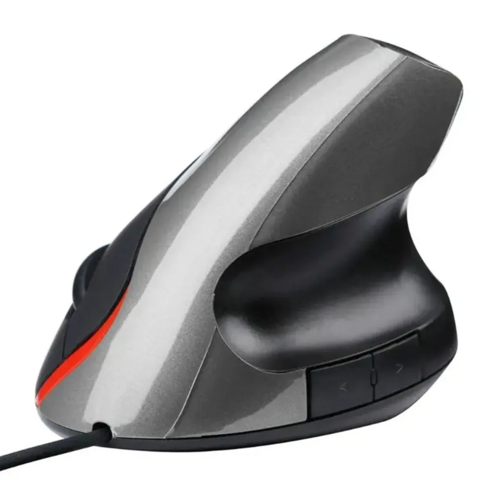 Nuovo Mouse da Gaming Verticale con Connessione USB, Design Ergonomico, Sensore Ottico, Mouse Ergonomico a Forma Verticale, Mouse Cablato per PC Gaming