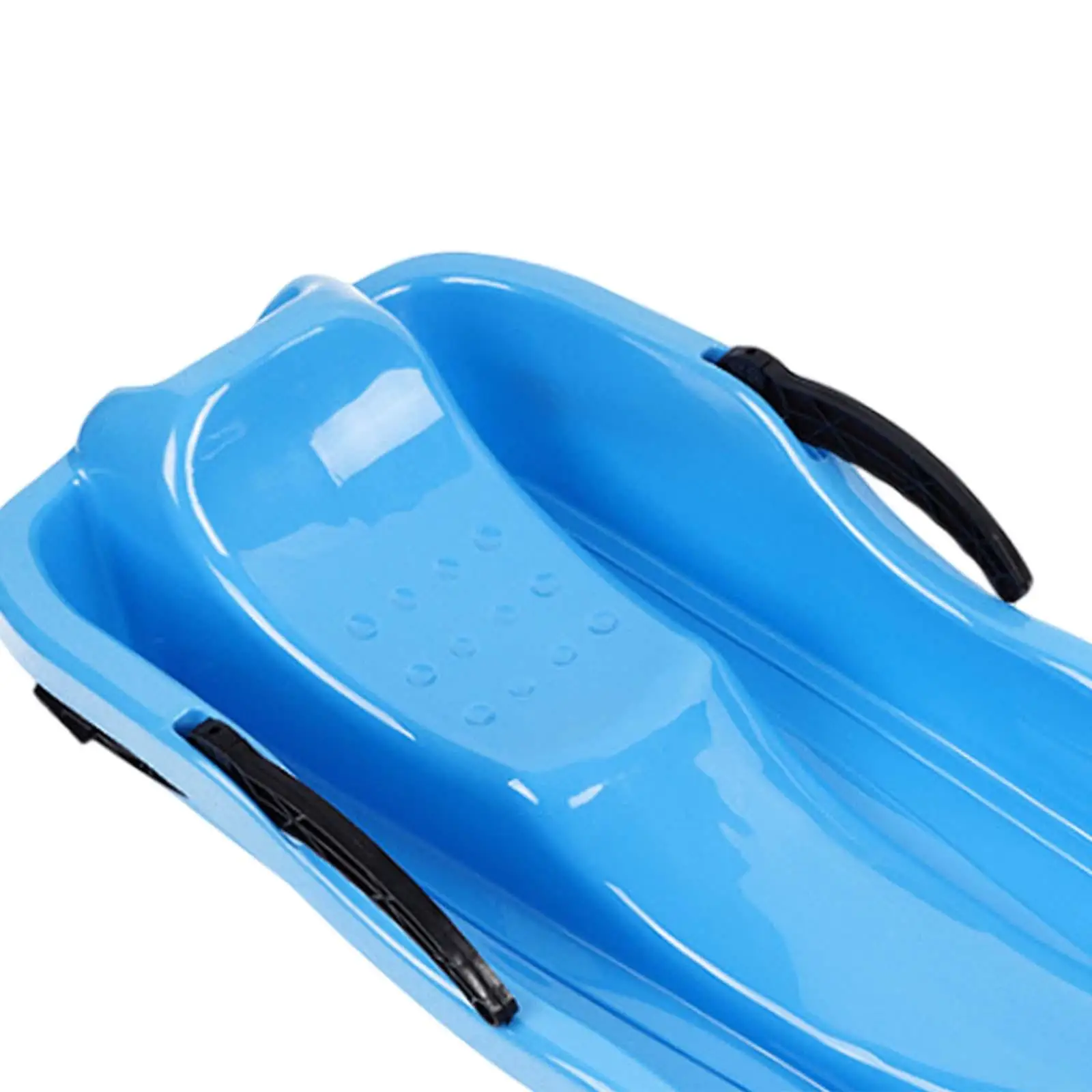 Portable Winter Snow Sled Sledding Kids Sledge Sleigh Backyard Yard Toboggan