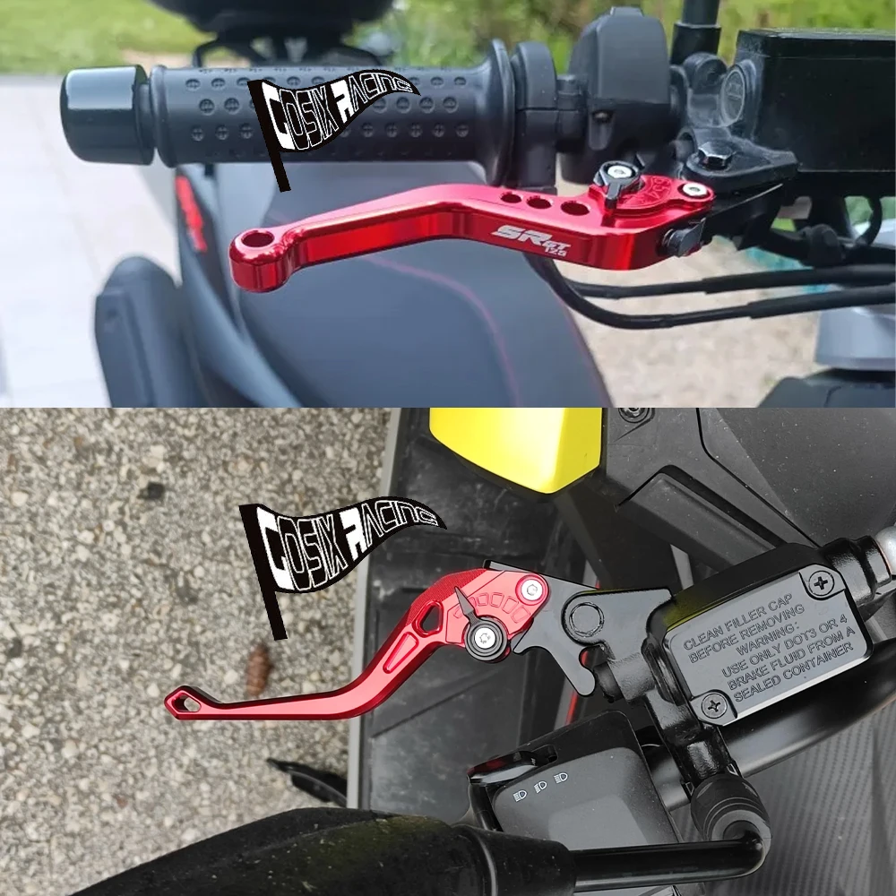 Fit For SR GT125 2021-2023 SRGT 125 2022 2023 2021 Motorcycle Accessories Parts Handle Set Short Brake Clutch Levers 6
