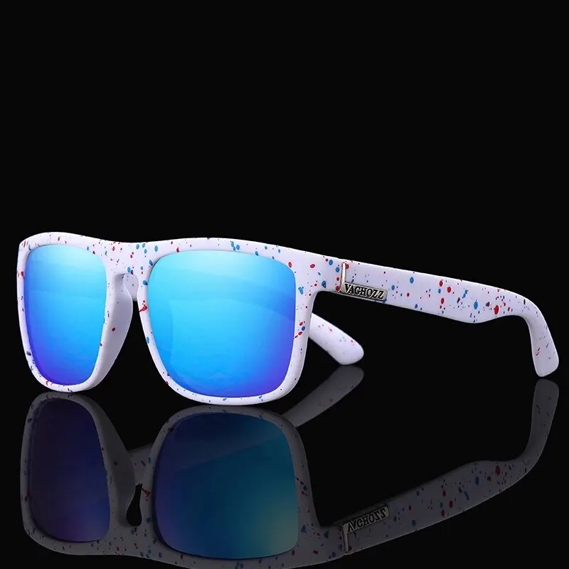 Polarized Fishing Vintage Sunglasses VAGHOZZ Brand Classic Men UV400 Women Square Outdoor Male Sport Driving
