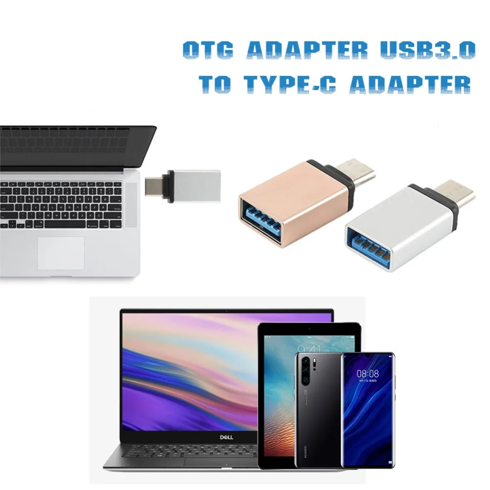 Metal USB 3.1 Type-C Male to USB 3.0 Female Converter Adapter OTG Function For Apple Macbook Xiaomi Huawei Samsung Galaxy