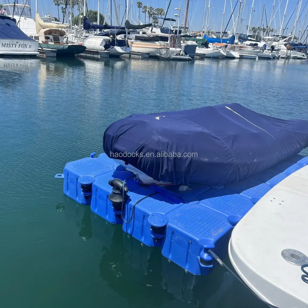 Jet Ski Drive-on Dock con rulli di silenziamento in PU di buona qualità all'ingrosso dalla fabbrica cinese