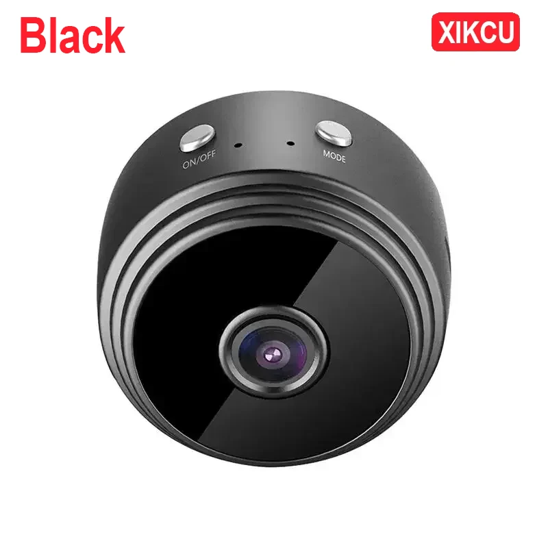 XIKCU كاميرا صغيرة واي فاي 1080P HD مراقبة أمنية ل...