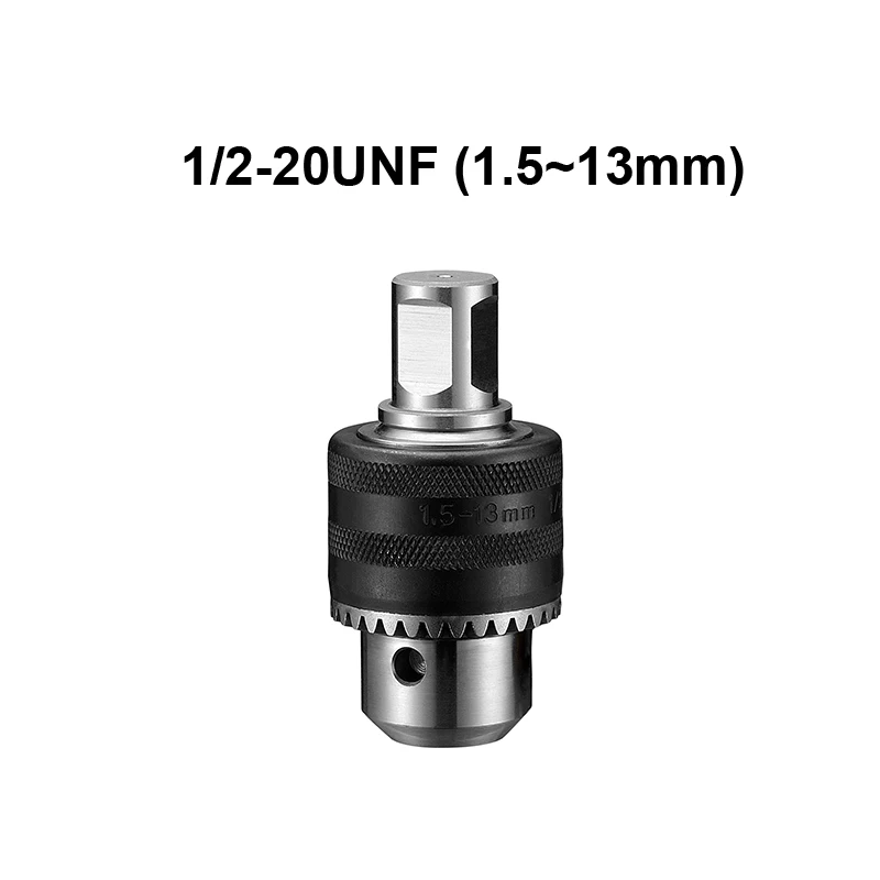 1.5-13mm Capacity Drill Chuck Adapter Quick Change Converter with