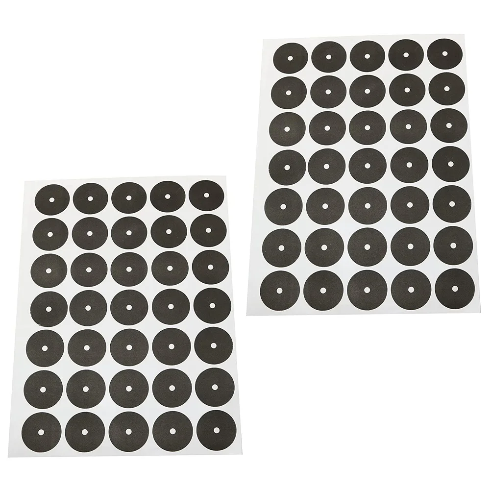

2 Sheets of Replaceable Pool Table Dots Portable Pool Table Marker Professional Billiard Spot Stickers