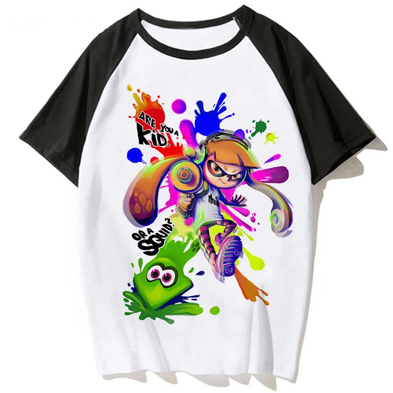 

Kids Summer Fashion Game Splatoon 3D Print T-shirts 3-14Y Boys Girls Casual Outfits Tops Children Birthday Present Clothing