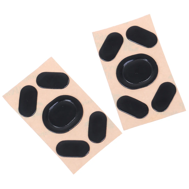 Mouse Skates Mouse Feet Pads For Logitech G102/G203 Wireless Mouse Anti Skid Sticker Replacement Connector 1/2/3set 0.6mm Thickness