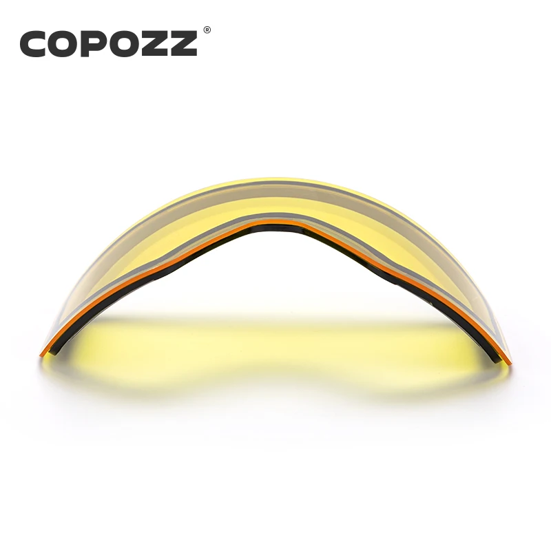 Replacement Ski Goggles Lenses Lens For COPOZZ Model-20101 Anti-fog UV400 Ski Glasses Snowboard Eyewear Lenses (Lens Only) 4
