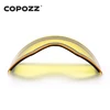 Replacement Ski Goggles Lenses Lens For COPOZZ Model-20101 Anti-fog UV400 Ski Glasses Snowboard Eyewear Lenses (Lens Only) 4