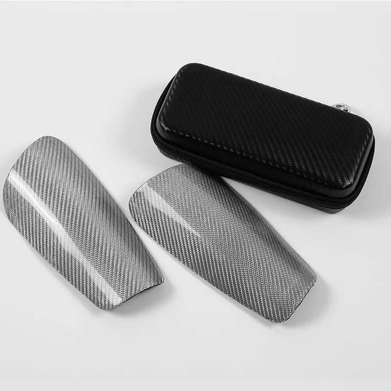 Carbon Fiber Soccer Shin Guards Portable Carrying Case Suitable for Adult Youth Kid
