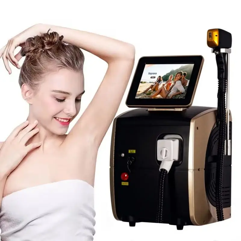 Professional Portable 808Nm Diode Laser Permanent Hair Removal Machine Beauty Salon Or Hospital