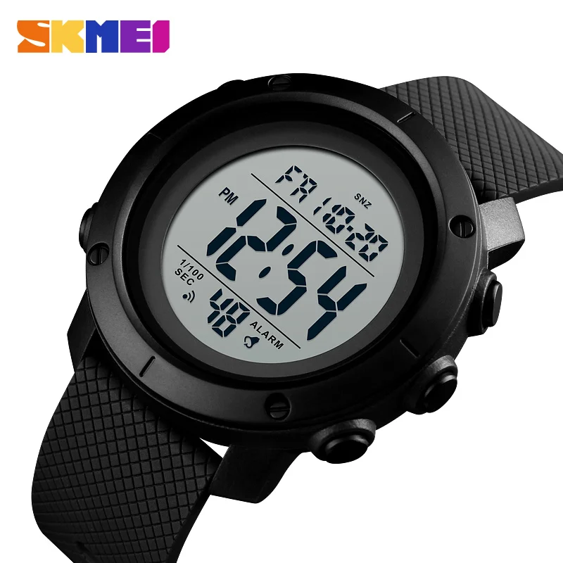 Luxury Waterproof Digital Sport Watch - Men's Fashion Timepiece with Alarm Clock
