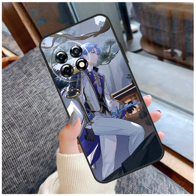 Stylish Genshin Impact Kamisato Ayato Protective Phone Case