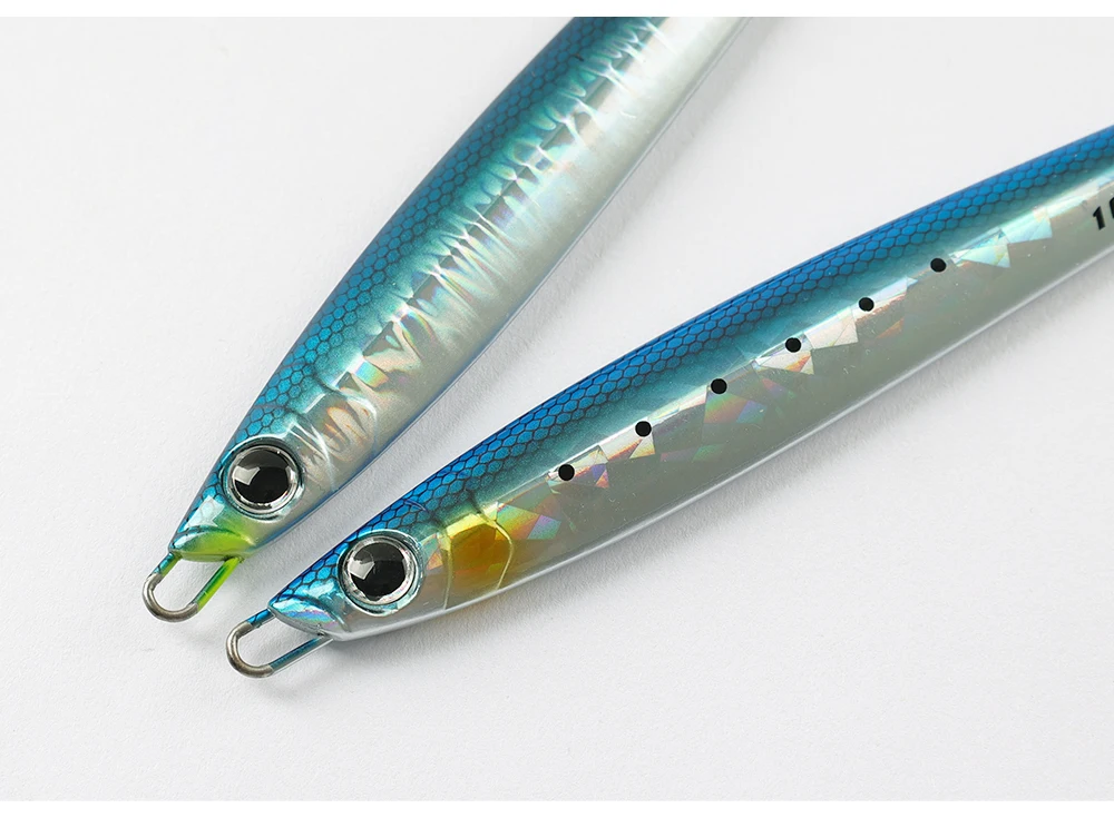 JIGGINGPRO Vertikale Jigging Metall Jigs 60g 80g 100g 130g 160g 200g Langsam Künstliche Angeln lockt Ozean Boot Angeln Bointo – Detail 7