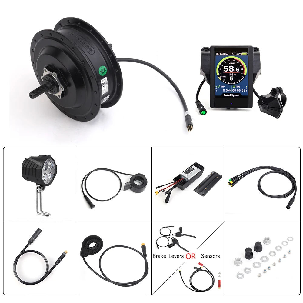 Electric Bicycle BF-UART Protocol Controller For Bafang Hub Motor 36V 48V 250W 350W 500W 750W Motor Display E-bike Accessories