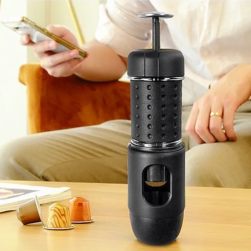 STARESSO MINI Espresso Multi-Function Coffee Maker Manual Coffee Machine SP-200M Manual Capsule/coffee powder Portable outdoor