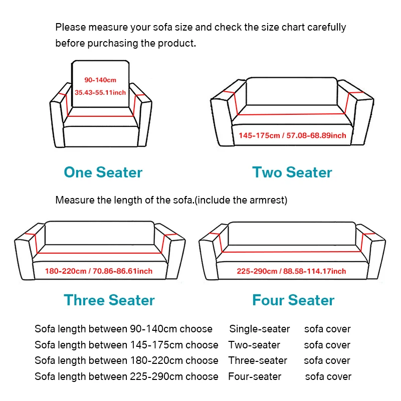 Elastic Solid Color Sofa Covers for Living Room Sectional and Couch Chair Protection