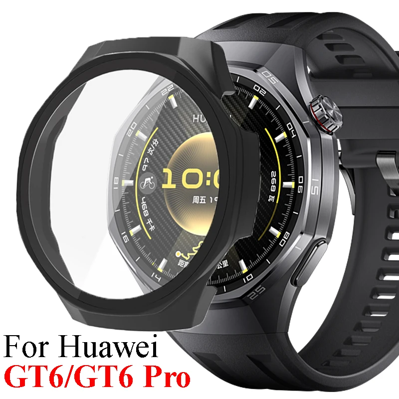 Enhanced Protective PC Case with Tempered Glass Screen Protector