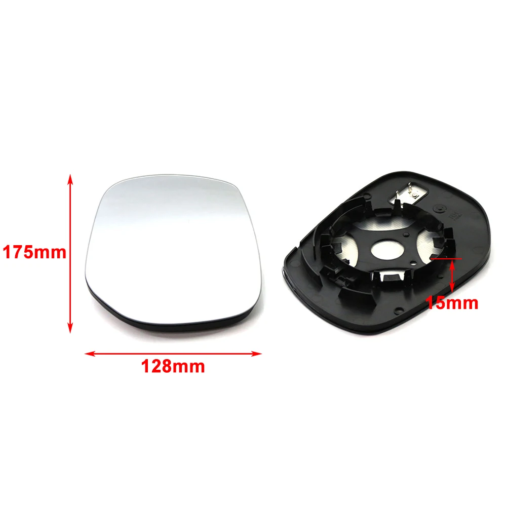 Car Side Wing Mirror Glass Replacement 1Pcs For Infiniti Q70 Q70L Q50 2015-& Q60 QX30 Left/Right