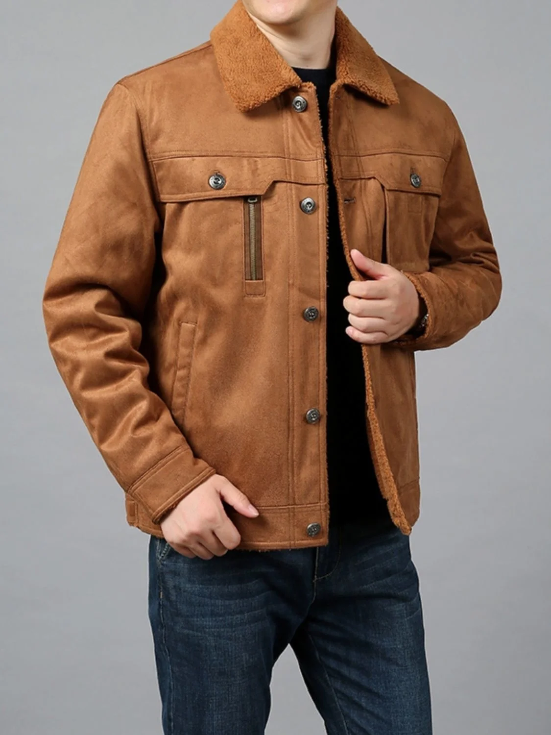 Oversize Winter Jacket Military Camping Oversize Withzipper Heating Sport Windbreak Motorcycle Sports Retro Outdoor