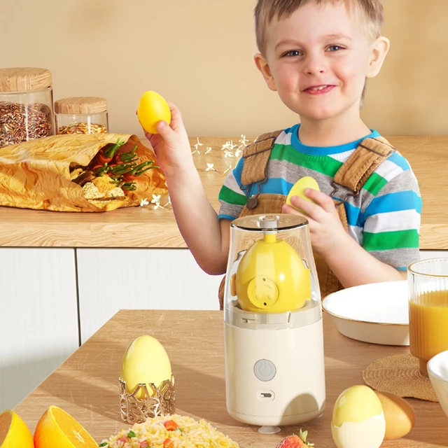 Wireless Electric Egg Yolk Mixer, Rechargeable Egg Spinner Scrambler  Portable Golden Egg Maker Hard Boiled Egg