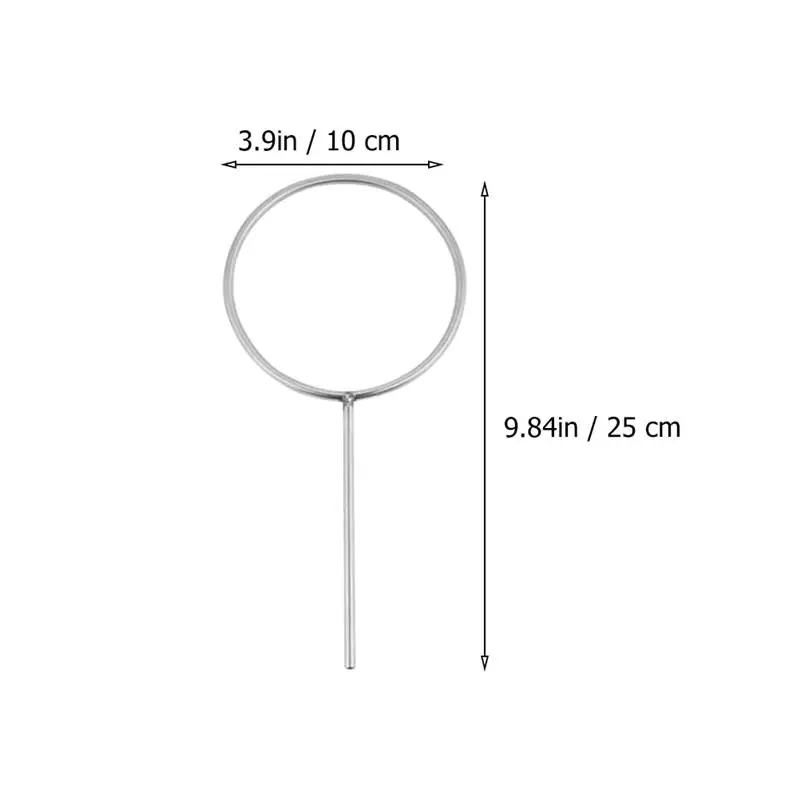 3Pcs Stainless Steel Support Rings Laboratory Stand Labs Equipment Flask Closed Rings For Extension Cook Not Included Stand