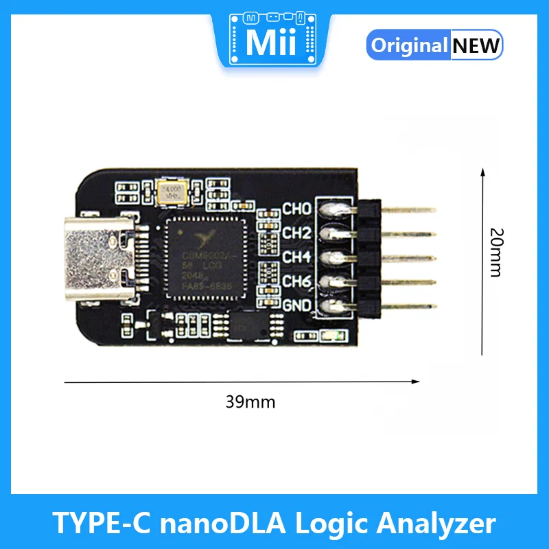 TYPE-C nanoDLA  м ARM FPGA    м 24MHz ø 8 ä  ҽ Sigrok PulseView