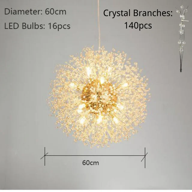 Nordic Snowflake Chandelier 12