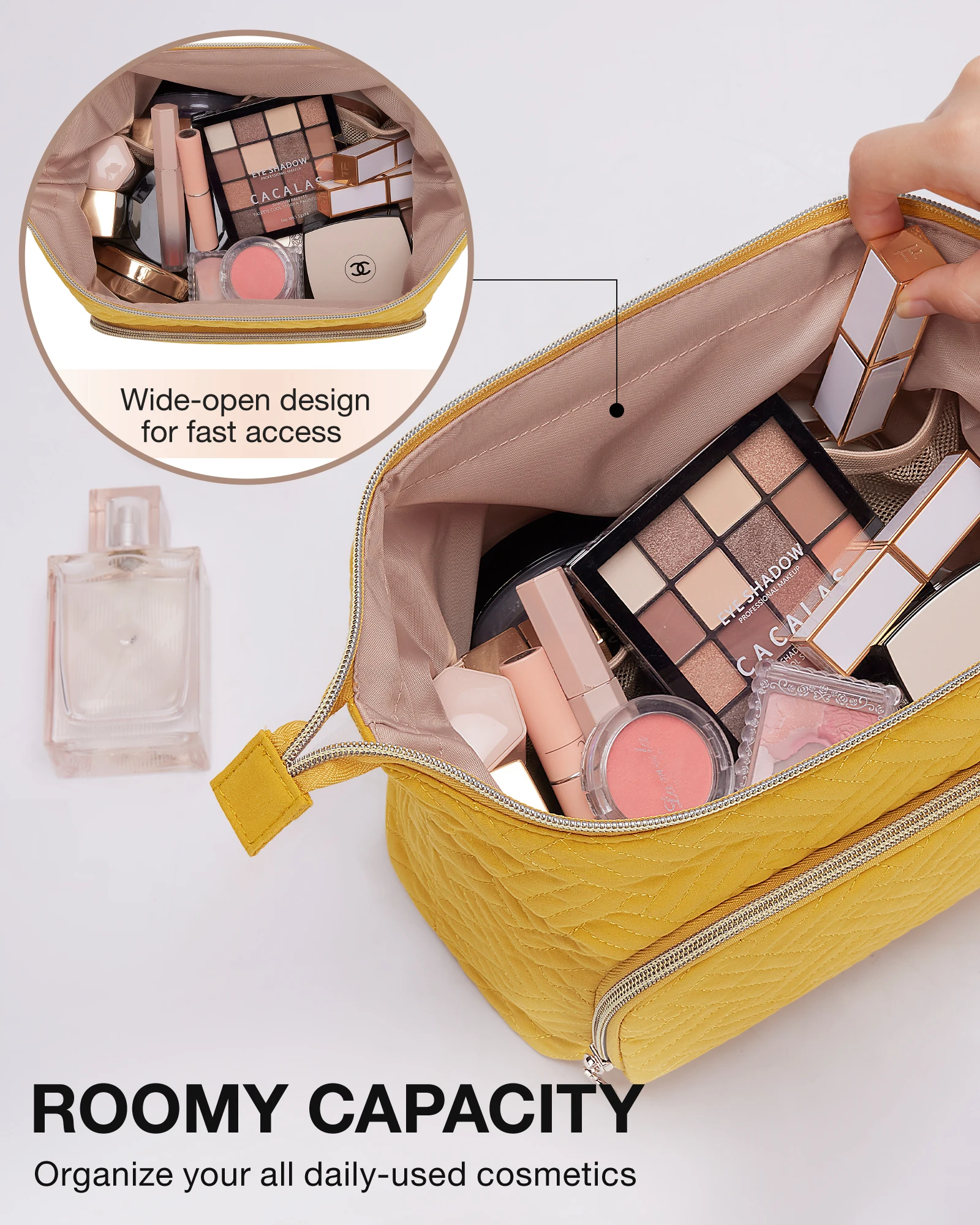 Compact but spacious interior