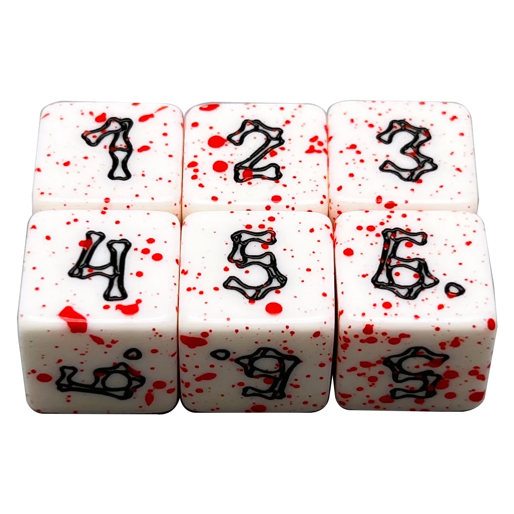 Customize Dice with , Engraved or Print Pattern DND Dice for Club Party Entertainment Tabletop Game