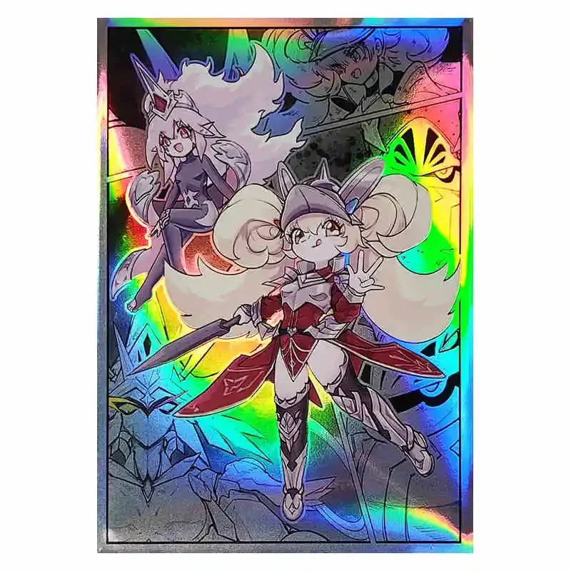 Diy 50Pcs/set 63X90Mm Yu-Gi-Oh! Card Sleeves Floowandereeze Evil